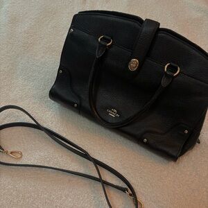 Coach Black Mercer 30, Gold Hardware